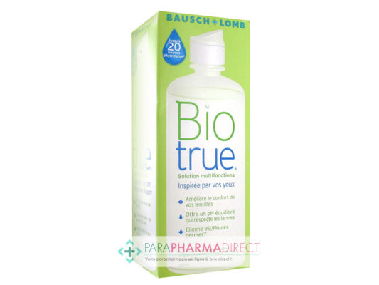 Hygiène / Bien-Être Biotrue Solution Multifonctions Lentilles 300ml