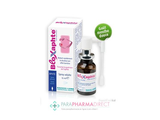 Hygiène / Bien-Être Bloxaphte Spray Adulte Goût Menthe Douce 20ml