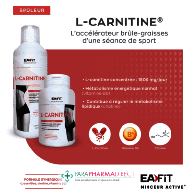 Nutrition / Sport Eafit L-Carnitine - Sport & Energie 90 Gélules