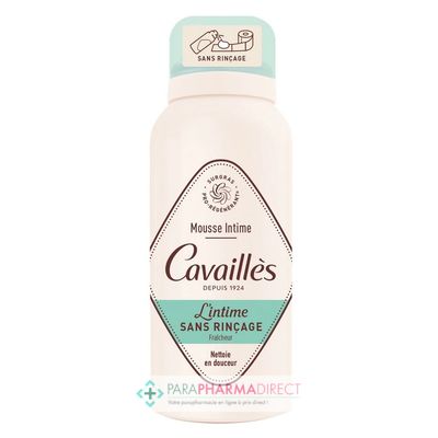 Hygiène / Bien-Être Cavaillès L'Intime Mousse Sans Rinçage Fraicheur 100ml