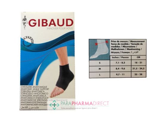 Nutrition / Sport Gibaud Chevillère AnatomiqueTaille M