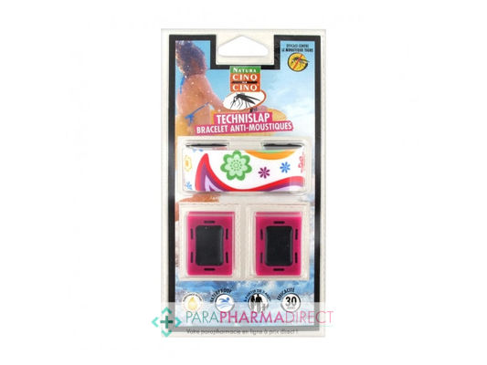 High-Tech / Autres Cinq sur Cinq Natura Bracelet Anti Moustique Technislap Motifs