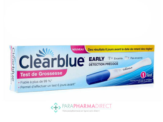 Bébé / Grossesse Clearblue Early Test de Grossesse Précoce 1 test
