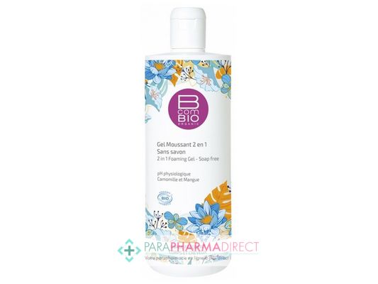 Corps / Beauté BcomBio Gel Moussant 2en1 Sans Savon Corps et Cheveux BIO 500ml
