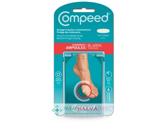 High-Tech / Autres Compeed Pansements Ampoules Côté du Pied Petit Format 6 pansements : Pansements pour Premiers Secours