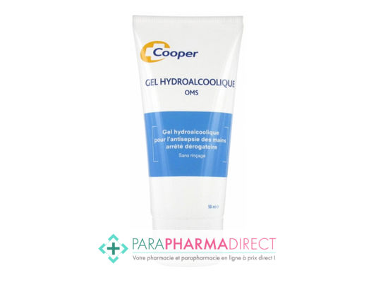 Cooper Gel Hydroalcoolique 50ml High-Tech / Autres Cooper Gel Hydroalcoolique 50ml