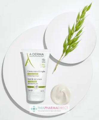 Corps / Beauté A-Derma Crème Mains & Ongles Hydratante BIO 50ml