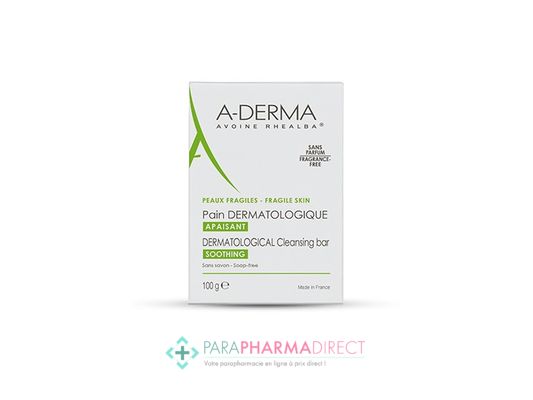 Corps / Beauté A-Derma Les Indispensables Pain Dermatologique Apaisant 100g