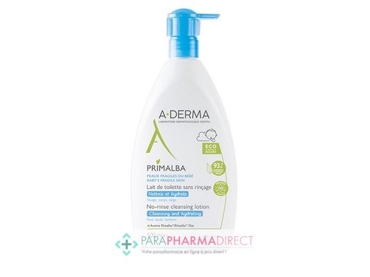 Bébé / Grossesse A-Derma Primalba Lait de Toilette Hydratant 500ml