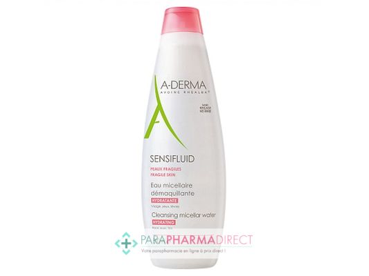 Corps / Beauté A-Derma Sensifluid Eau Micellaire Démaquillante Hydratante 500ml