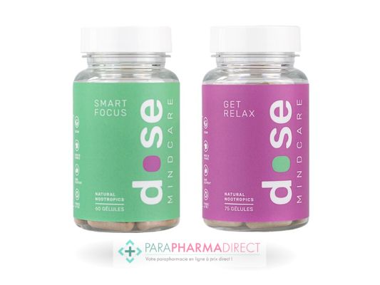 Nutrition / Sport DOSE Mindcare Duo Smart Focus + Get Relax 2x60 gélules