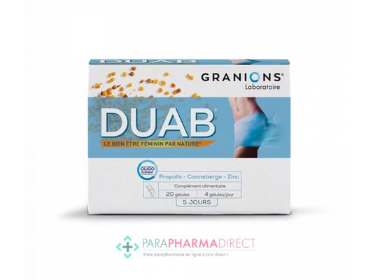 Nutrition / Sport Granions DUAB - Bien Être Féminin 20 gélules