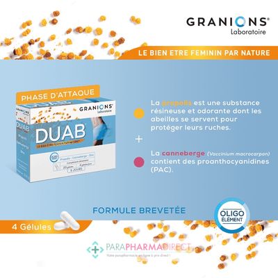 Nutrition / Sport Granions DUAB - Bien Être Féminin 20 gélules