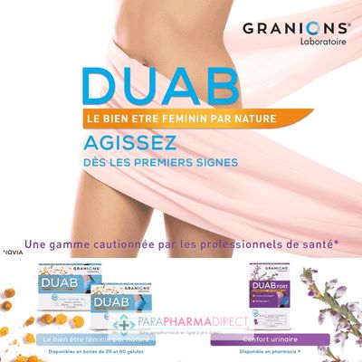 Nutrition / Sport Granions DUAB - Bien Être Féminin 20 gélules