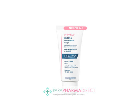 Corps / Beauté Ducray Ictyane Hydra Crème Légère Visage 40ml