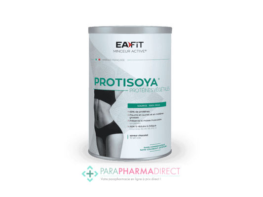 Nutrition / Sport Eafit Protisoya Protéines Végétales - Source : 100% Soja Saveur Chocolat 320 g