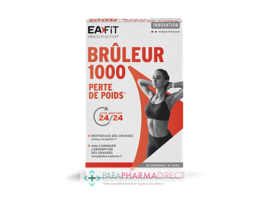Nutrition / Sport Eafit Brûleur 1000 - Perte de Poids 60 comprimés