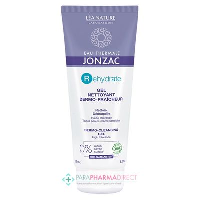 Corps / Beauté Eau Thermale Jonzac - Rehydrate - Gel Nettoyant Dermo-Fraîcheur 200ml
