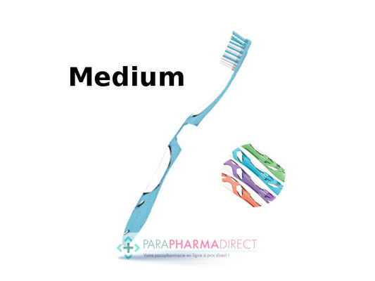 Hygiène / Bien-Être Elgydium Anti Plaque Brosse à Dents MEDIUM : Brosses à Dents pour Dentaire