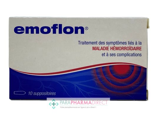 Hygiène / Bien-Être Emoflon Suppositoires x10