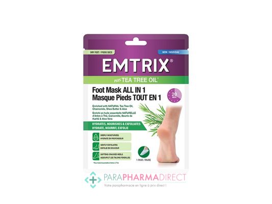 Corps / Beauté Emtrix Masque Pieds Tout en 1