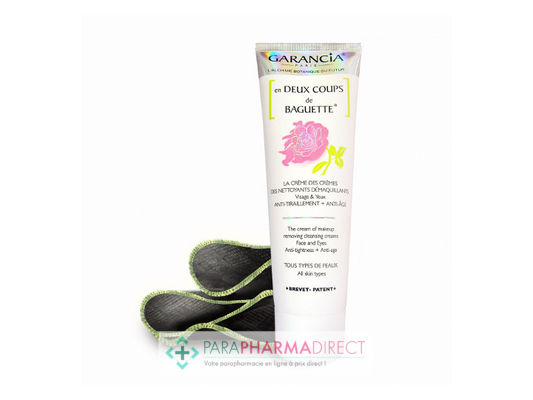 Corps / Beauté Garancia en Deux Coups de Baguette Crème Démaquillante à l'Eau Florale de Rose 120g