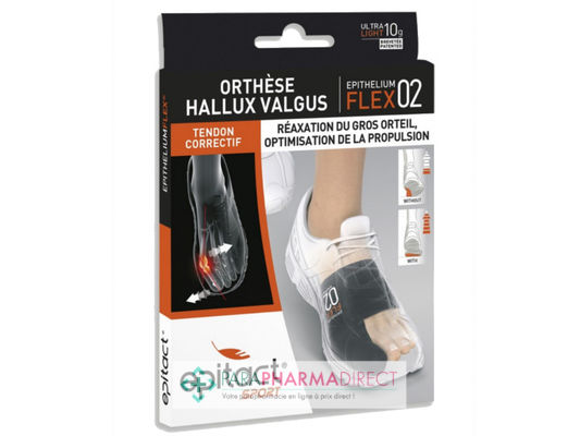Nutrition / Sport Epitact Sport Orthèse Hallux Valgus Epithélium Flex 02 Taille S