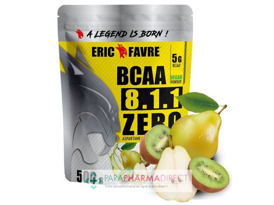 Nutrition / Sport Eric Favre BCAA 8.1.1 Zero Saveur Douceur Kiwi-Poire 500g