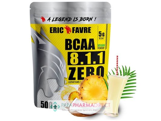 Nutrition / Sport Eric Favre BCAA 8.1.1 Zero Saveur Pina Colada 500g