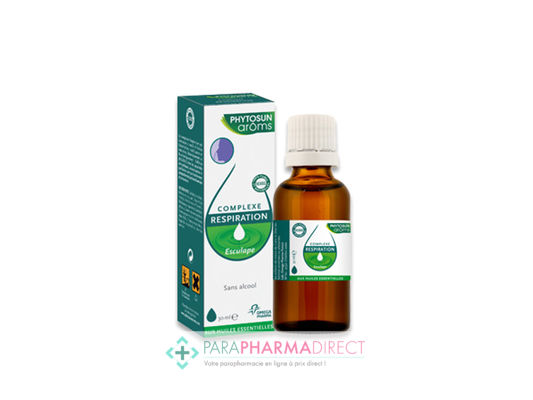 Hygiène / Bien-Être Phytosun Arôms Respiration Complexe pour Diffusion Esculape 30ml