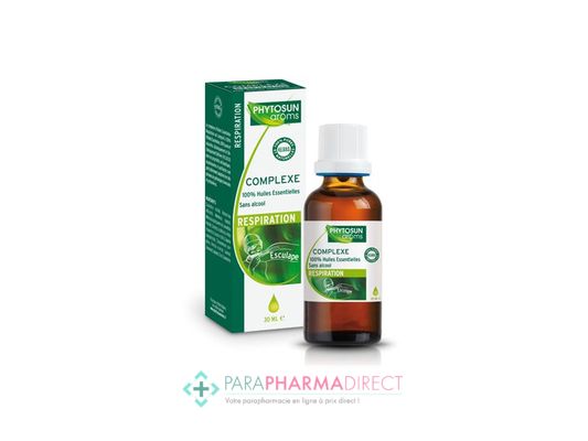Hygiène / Bien-Être Phytosun Arôms Respiration Complexe pour Diffusion Esculape 30ml