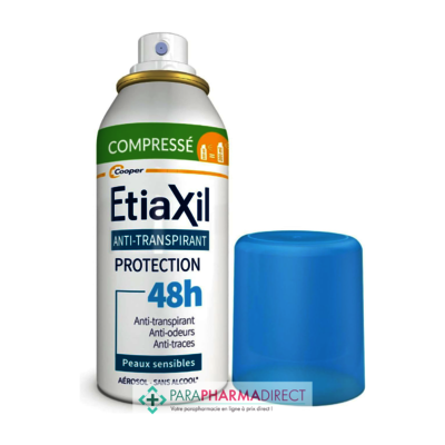 Corps / Beauté Etiaxil Anti-Transpirant Protection 48H - Aérosol Compressé 2x100ml