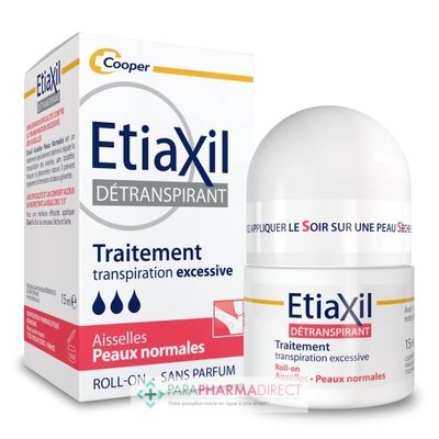 Corps / Beauté Etiaxil Détranspirant - Aisselles - Peaux Normales - Roll-on 15 ml