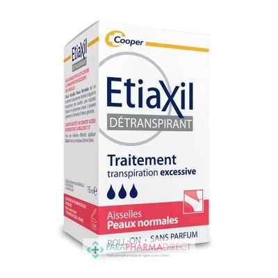 Corps / Beauté Etiaxil Détranspirant - Aisselles - Peaux Normales - Roll-on 15 ml