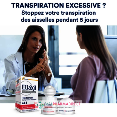 Corps / Beauté Etiaxil Détranspirant - Aisselles - Peaux Normales - Roll-on 15 ml
