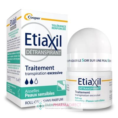 Corps / Beauté Etiaxil Détranspirant - Aisselles - Peaux Sensibles - Roll-on 15 ml
