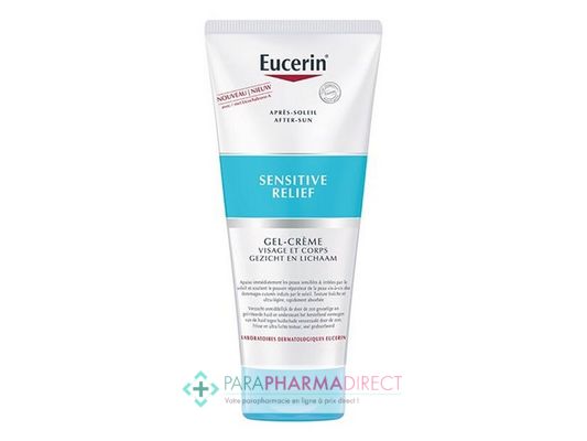 Corps / Beauté Eucerin Après-Soleil Sensitive Relief Gel-Crème Visage et Corps 200ml