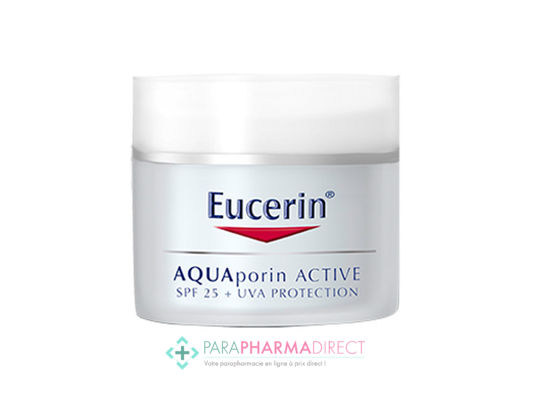 Corps / Beauté Eucerin Aquaporin Active Soin Hydratant SPF25 Peau Sensible 50ml : Protection pour Solaires