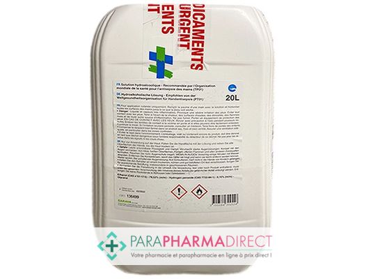 Corps / Beauté Evolupharm Solution Hydroalcoolique Hygiène des Mains BIDON DE 20 LITRES