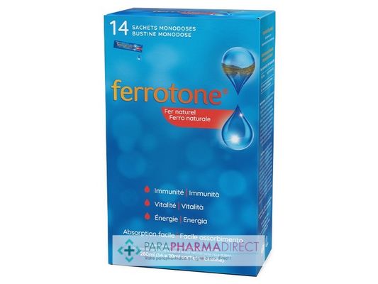 Bébé / Grossesse Ferrotone Fer Naturel - Immunité Vitalité Energie - Original 14 sachets