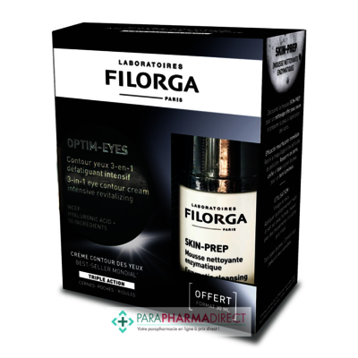 Corps / Beauté Filorga Coffret Optim-Eyes 15ml + Skin prep 30ml : Anti-Age pour Visage