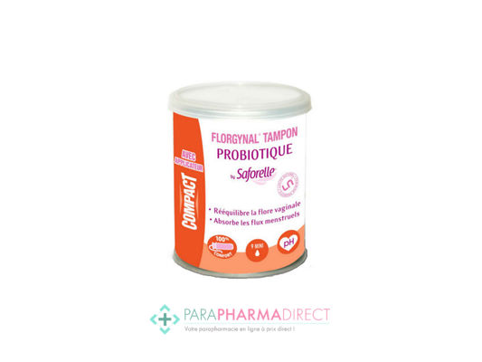 Hygiène / Bien-Être Saforelle Florgynal Mini 9 Tampons avec Applicateur
