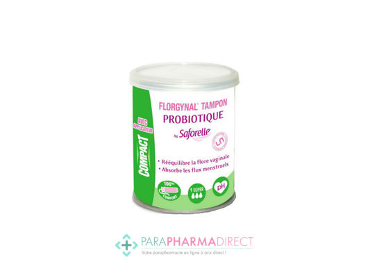 Hygiène / Bien-Être Saforelle Florgynal Super 9 Tampons avec Applicateur