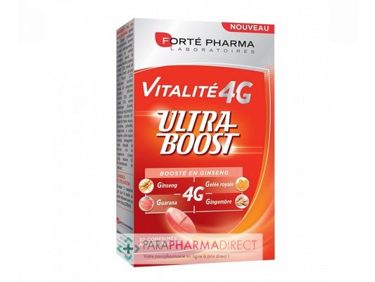 Nutrition / Sport Forté Pharma Vitalité 4G Ultra Boost 30 comprimés : Forme / Fatigue pour Compléments Alimentaires
