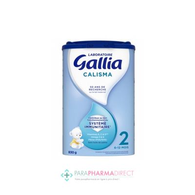 Bébé / Grossesse Gallia Calisma Lait 2eme Age 800g : Laits pour Bébé / Enfant