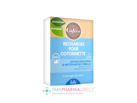 Bébé / Grossesse Gifrer 5 Recharges pour Cotonnette