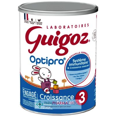 Bébé / Grossesse Guigoz Optipro 3 - Lait 3ème Age - Croissance Dès 1 An 780g : Laits pour Bébé / Enfant