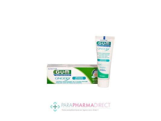 Hygiène / Bien-Être Gum Dentifrice Gingidex 75ml