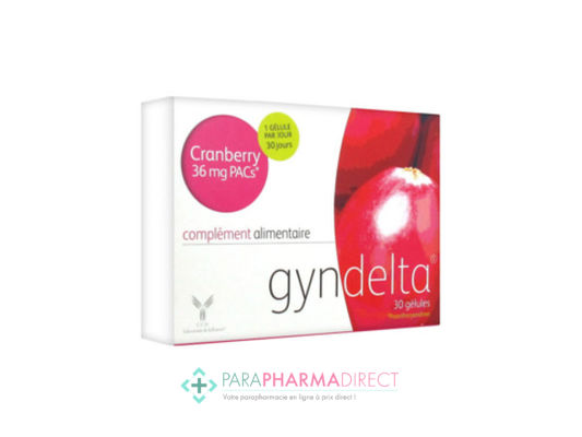 Nutrition / Sport GynDelta Canneberge - Confort Urinaire 30 Gélules