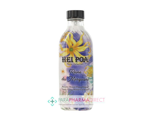 Corps / Beauté Hei Poa Pur Monoï Tahiti Parfum Ylang Ylang 100ml Collection Reine des Marquises